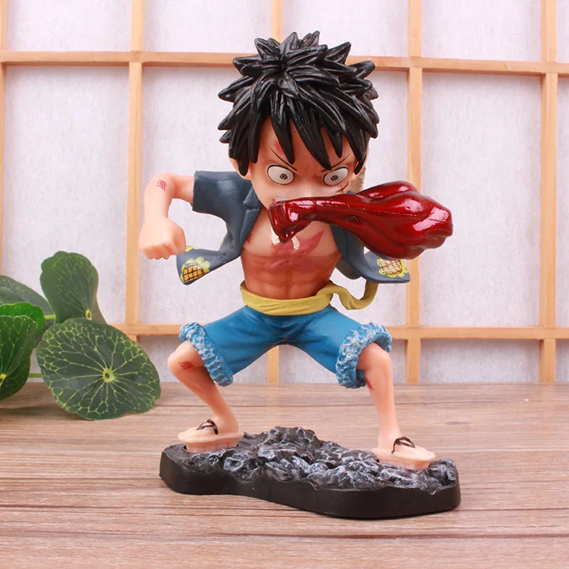 Figurine d'anime One Piece, figurines de statue, modèle à collectionner,  jouet de décoration, cadeau de Noël, Wano Gear 4, Luffy 2 pièces de tête,  26cm - AliExpress