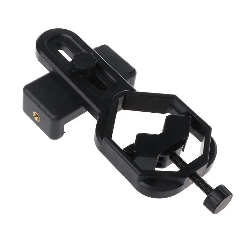 Universal Cell Phone Adapter with Spring Clamp Mount Monocular Microscope Accessories Adapt Telescope Mobile Phone Clip Bracket phone clip for microscope