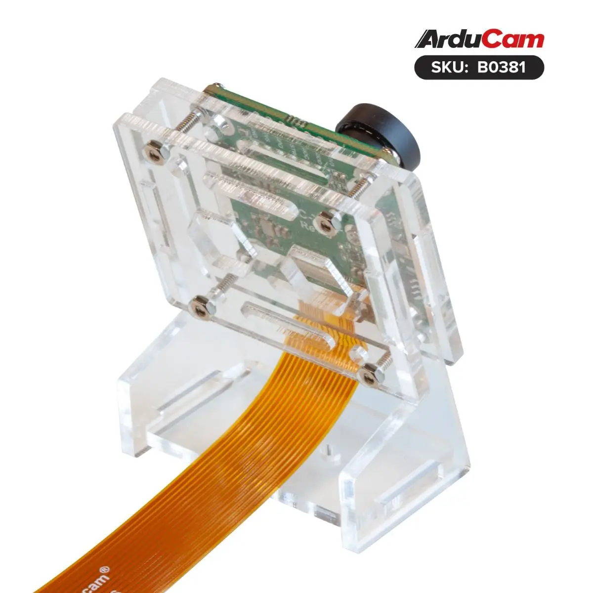 Arducam Pivariety 2Mp Global Shutter Ov2311 Mono Camera Modules (Noir), Compatibile Con Il Plug-In Raspberry Pi Isp E Streamer