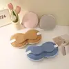 Portable Polyester 2 in 1 Neck Pillow Sleeping Mask Multifunctional Travel Eye Cover Flight Sleep Rest Airplane Office 3