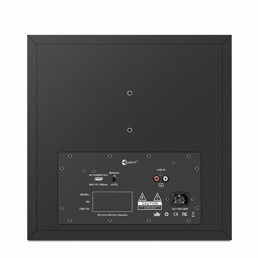 2022 최고의 TWS 5.0 스피커 전문 무대 액티브 모니터 스피커, USB 니필드 무선 스튜디오 모니터 녹음 용