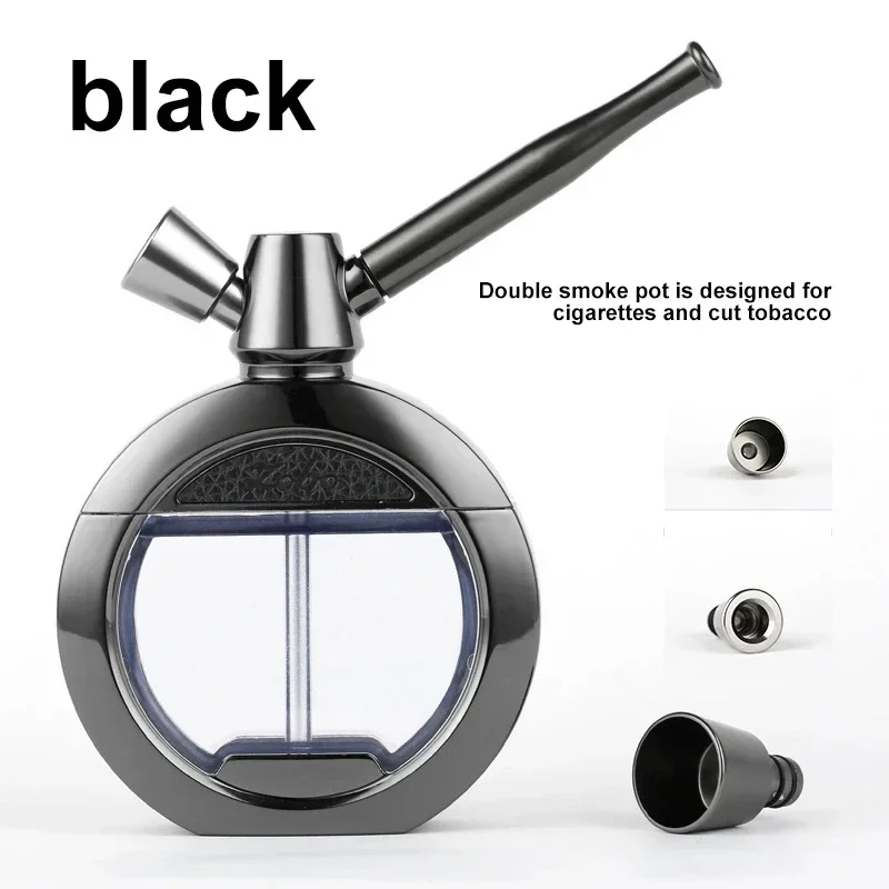 أنابيب تدخين معدنية بفلتر مزدوج