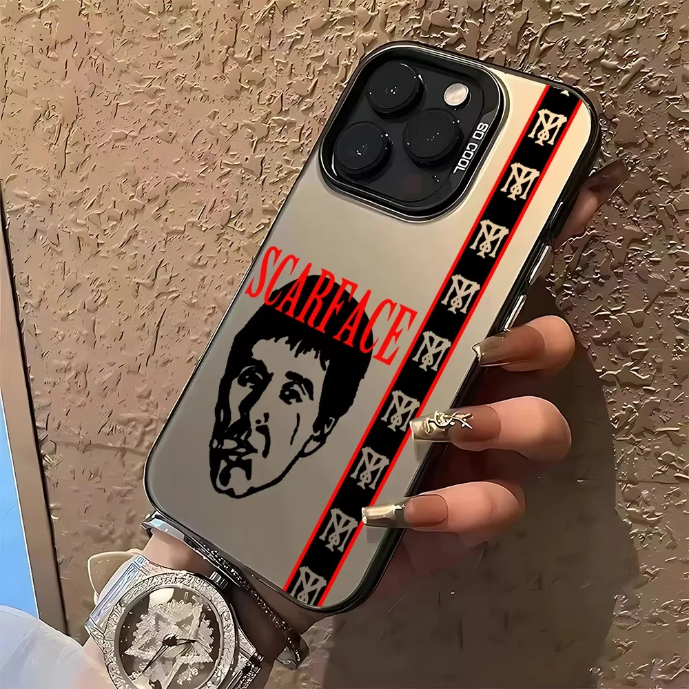 Sleek S-Scarface Color Phone Case for Enhanced Style and Protection