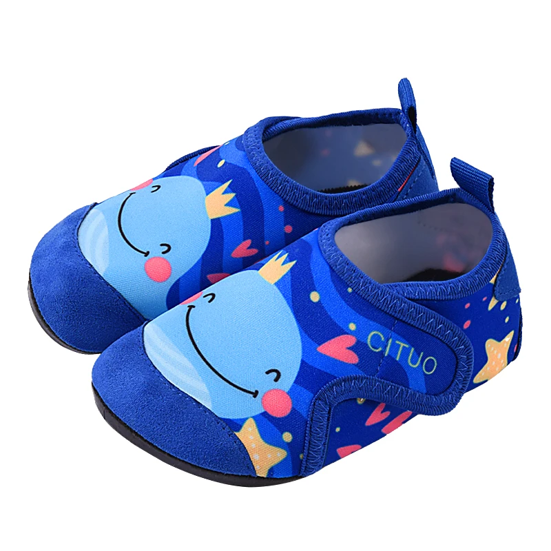 Kids Socks Shoes Children Cute Cartoon Slippers Boy Girls Indoor Shoes Soft Rubber Sole Child Floor Sneakers