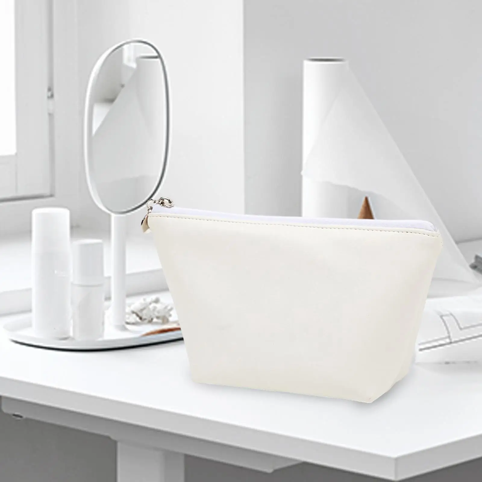 

Makeup Bag Cosmetic Pouch Cosmetic Storage Organizer Toiletry Bag for Cosmetics Brushes