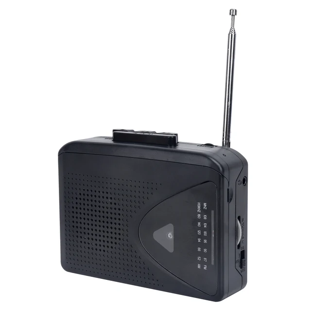 Cassette Player Walkman Cassette Player Portable Speaker Multiple Power Supply Methods AM/FM Radio Function for Music Lovers