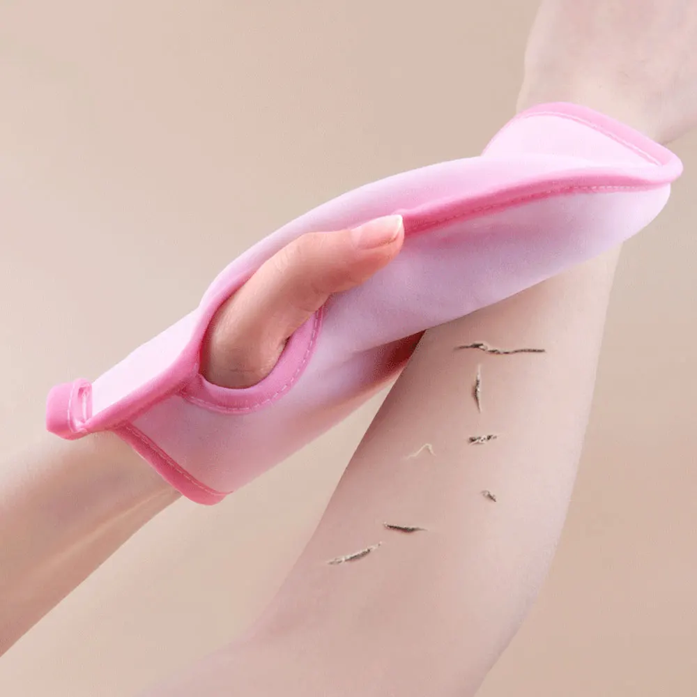 슈퍼 소프트 각질 제거 목욕 장갑, 피부에 무통 스폰지 PVA, 어린이 성인 목욕 스크럽 장갑, 내구성 샤워 타월, 신제품
