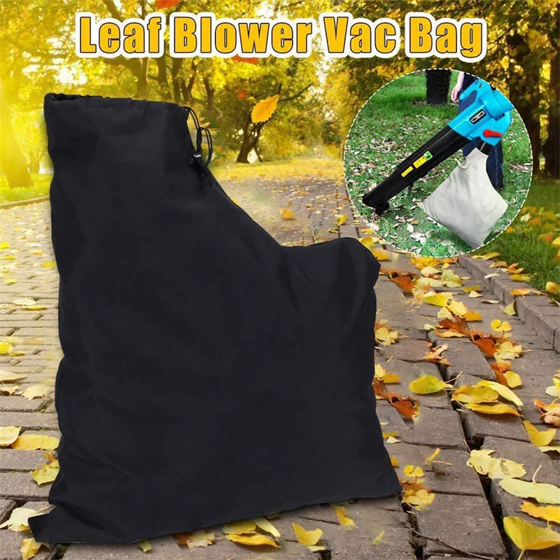 Leaf Vacuum Blower Bag Leaf Storage Bag Dump Cleaner Bag Oxford Fabric Zippered Leaf Collection Bag For Garden Lawn Yard 6
