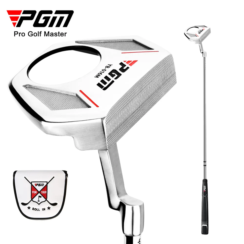 Men's Low Center of Gravity Putter with Ball Picking Function and Aiming Line