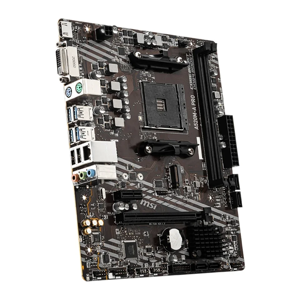 (新品）MSI A520M-A PRO ＋RYZEN 5 5600G CPU Amazon.com: MSI A520M-A PRO V1 Gaming Motherboard (AMD Ryzen 5000