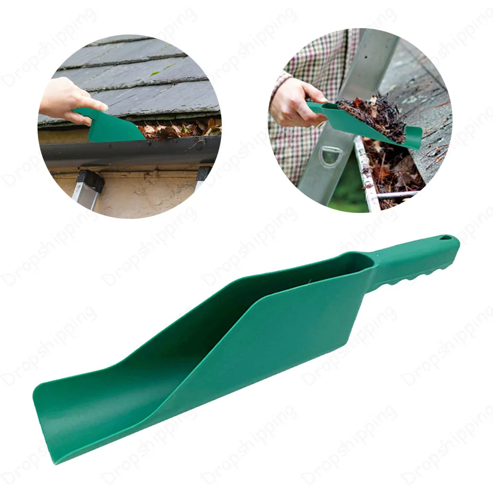 Getter Gutter Scoop Hangable Cleaning Roof Scoop Versatile Gutter Drain Cleaning Portable for Garden Roofs Gutters