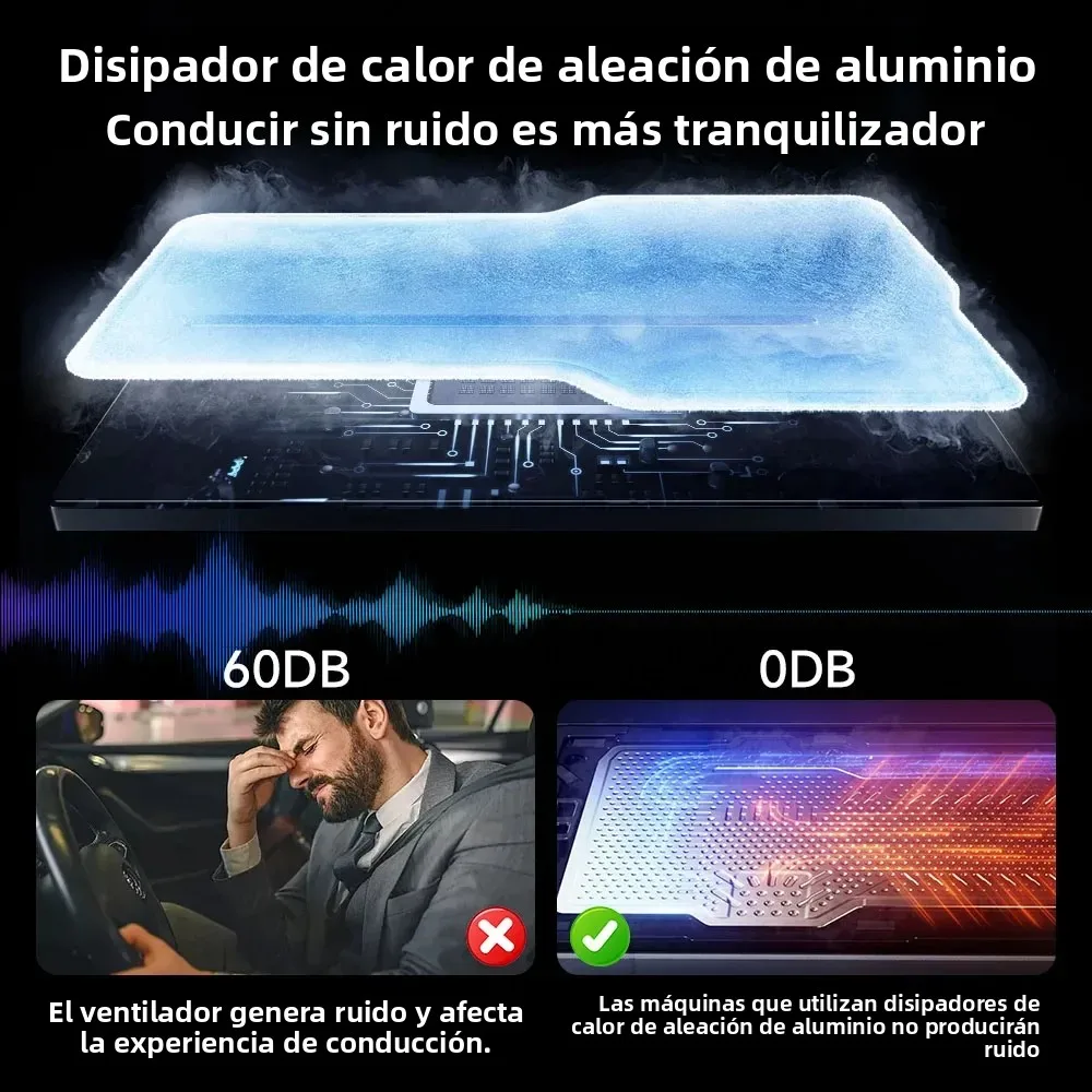 Pantalla Táctil con Laminación Completa para Seat Ibiza 2012-2015, Radio Android 15 para Auto, Reproductor Multimedia de Video, 5G WIFI, BT, GPS, Navegación 4