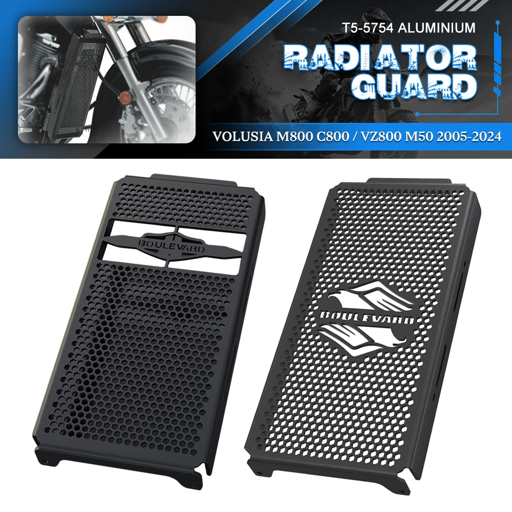

FOR Suzuki Boulevard C50 M50 VL 800 2005-2006-2007-2008-2009-2010-2024 Radiator Guard Grille Cover Protector VL800 INTRUDER C800