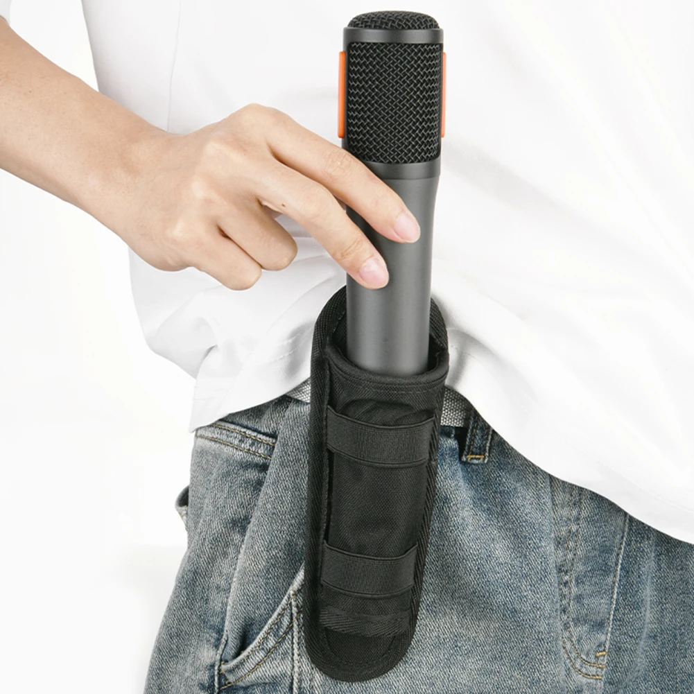 Microphone Storage Bag Lightweight Mic Storage Holder Universal Microphone Case for JBL PartyBox Mic Accessories