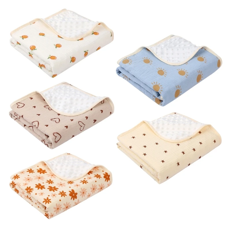 

67JC Baby Swaddling Blanket Wrap Blanket for Infant Boy Girl Non-fluorescent Stroller Cover Baby Crib Swaddle Wrap Quilts