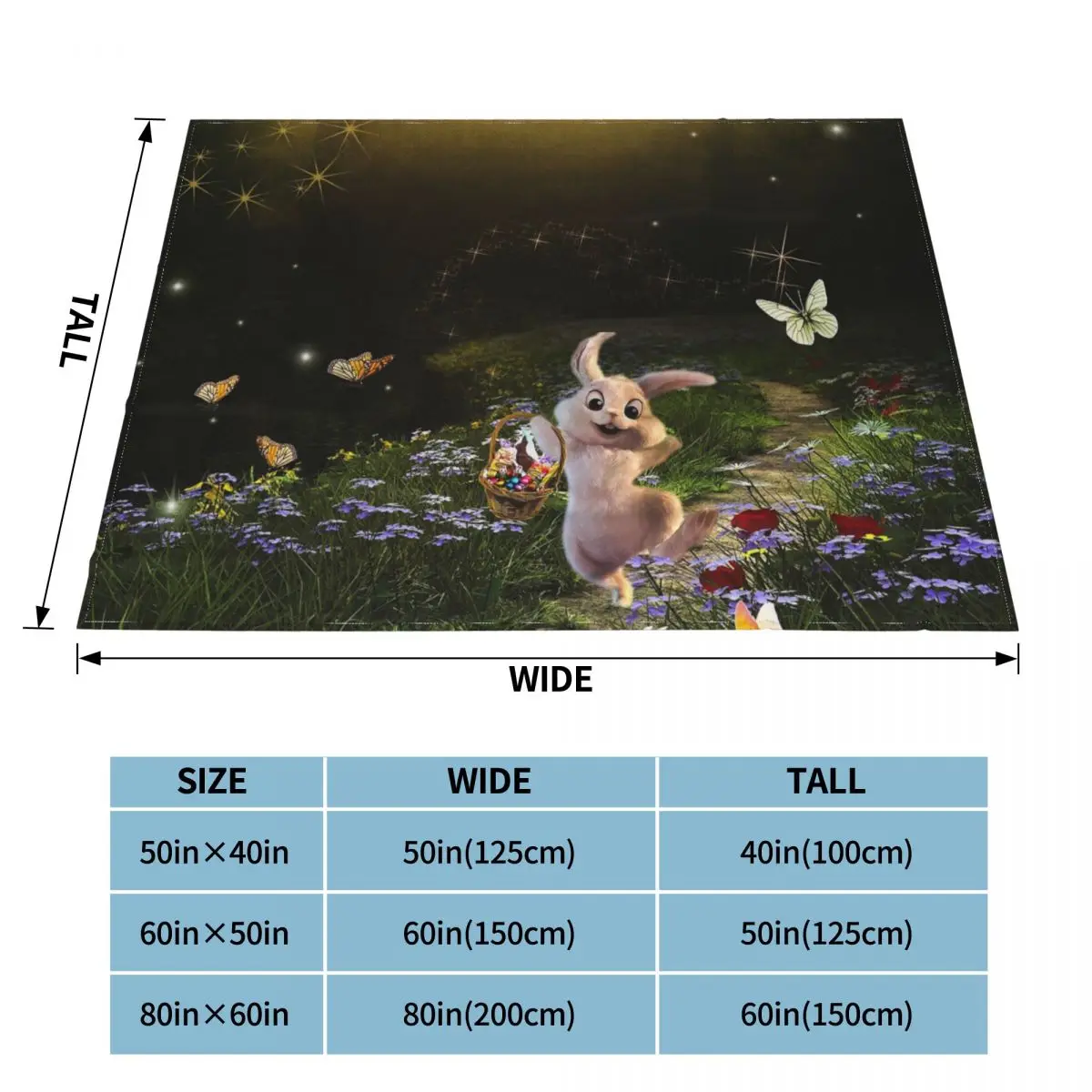 �䳢 ��� ������ ������ ���, ��Ȱ�� �� �䳢 �ö��� ���, ħ�� ���� ���� �̺�, 200x150cm