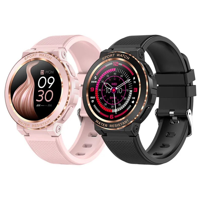  Ʈ ġ MK60 м ߿ ,   IP68 BT ȭ, TFT Ǯ ũ ո , 1.2 ġ