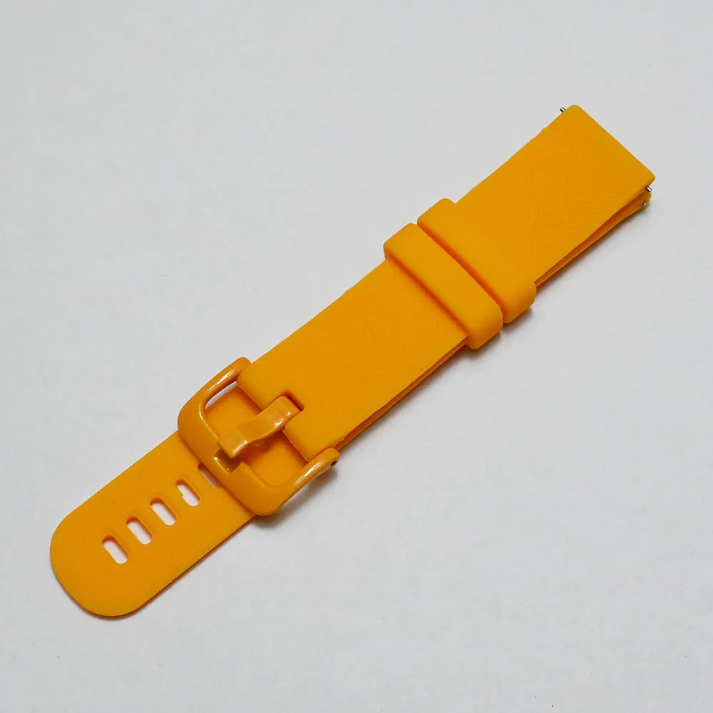 Silicone Quick Release Watch Band - 20mm/22mm Adjustable Replacement Strap