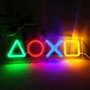 LED Neon XoXo Light Sign Game Icon LED Neon Lamp Wall Hanging Atmosphere Night Light for PS4 Game Room Bar Decoration 1