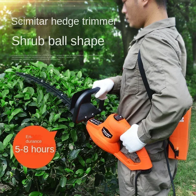 Powerful Electric Hedge Trimmer with Rechargeable Battery - Ideal for Tea Gardens and Lawn Cutting 4