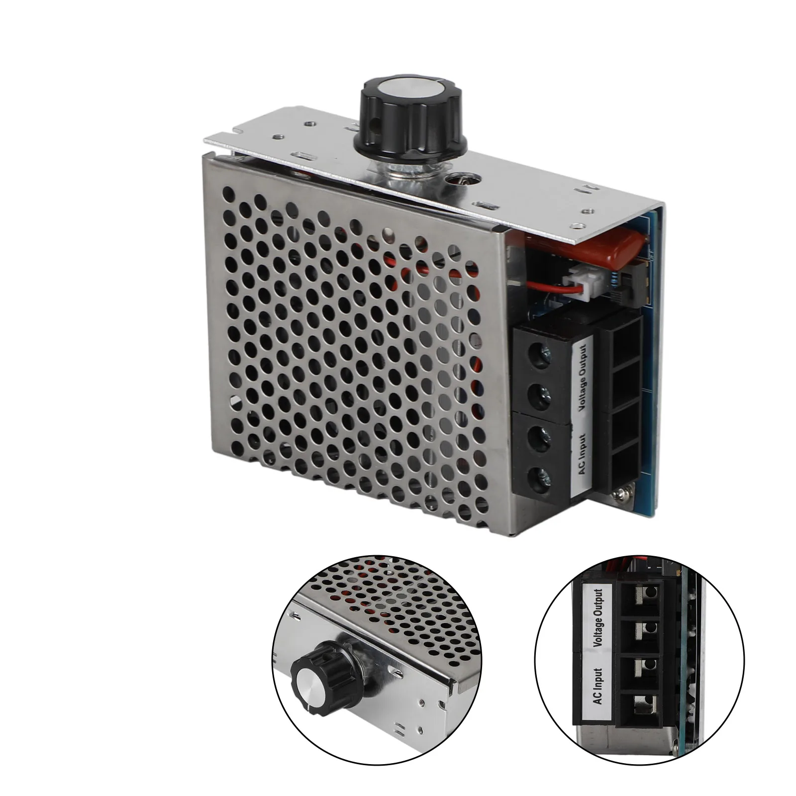 

Artudatech AC 110-220V 10000W SCR Электронный регулятор напряжения термостат управления мотором