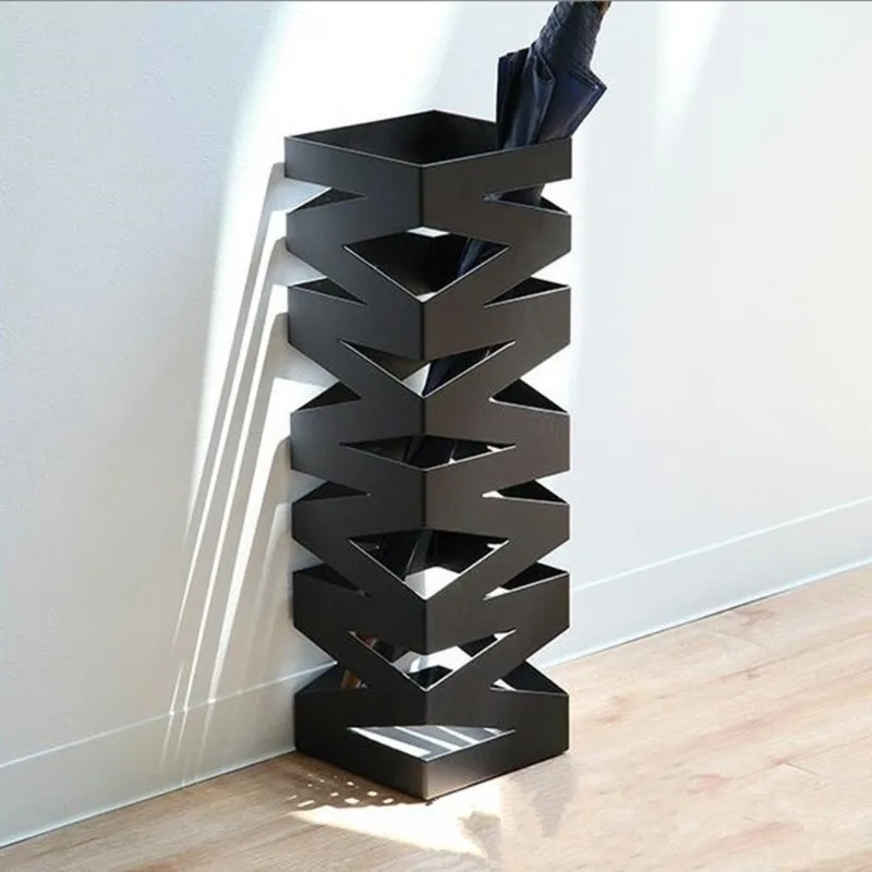 Modern Umbrella Rack Organizer For Indoor Decoration Square Metal Umbrella Stand/Rack For Hallway Entryway Living Room Office umbrella holder,umbrella storage rack