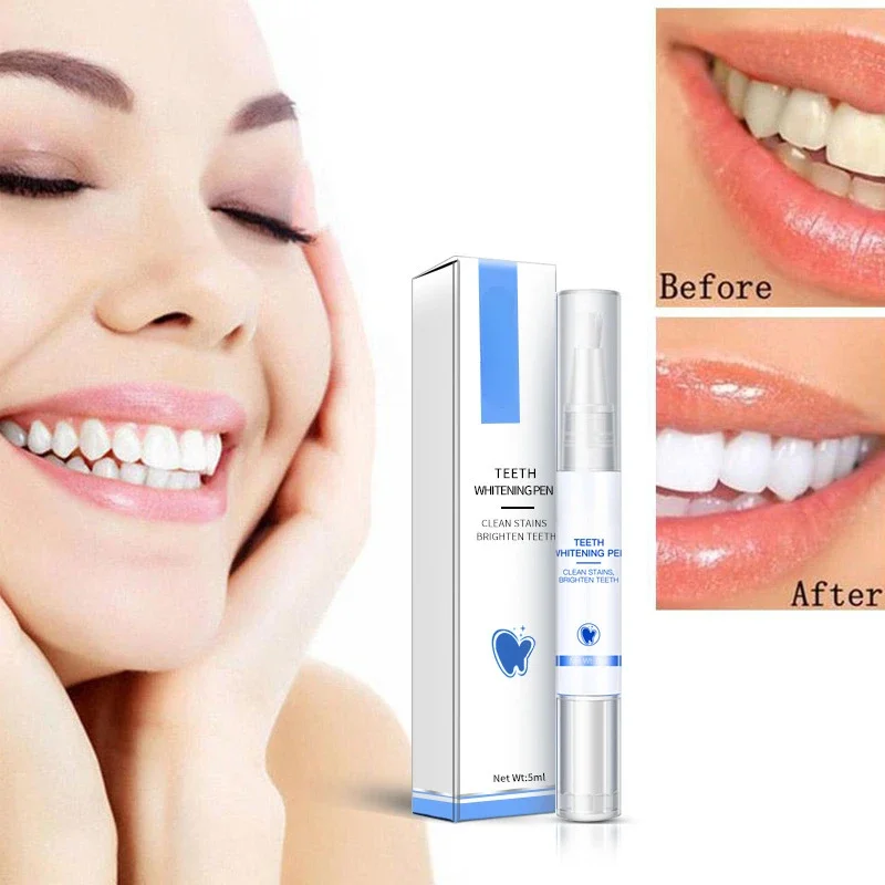 

Teeth Whitening Pen Cleaning Serum Remove Plaque Stains Dental Tools White Teeth Oral Hygiene Tooth Whitening Pen Brush