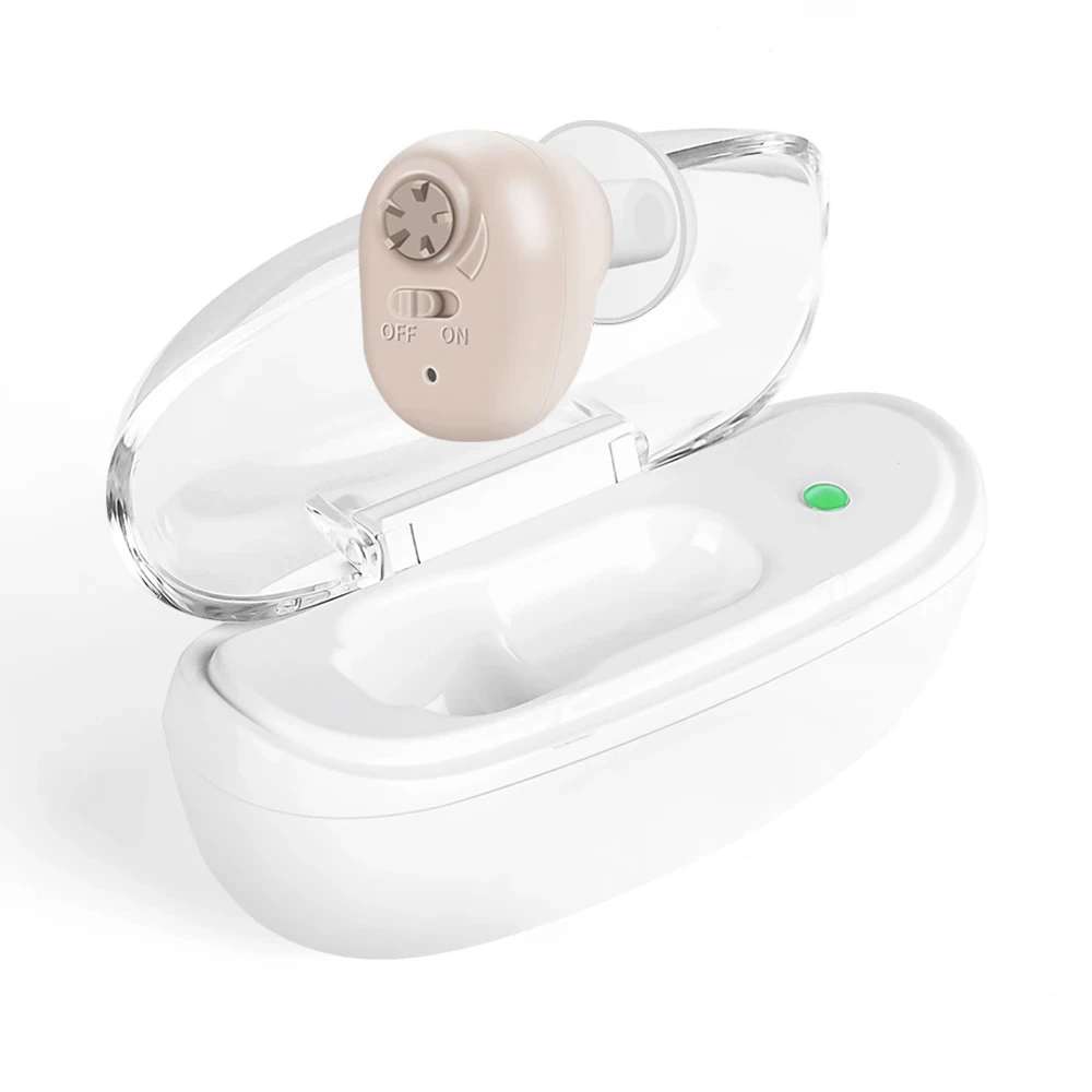 Hearing Aid Rechargeable Hearing Device ITE Ear Hearing Aids for The Elderly Audifonos Sound Amplifier for Deafness