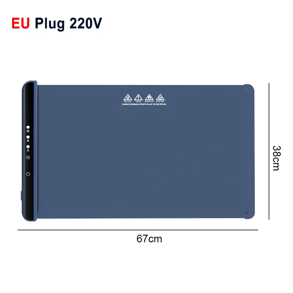 صينية تدفئة كهربائية، طبق دافئ للطعام مع 3 درجات ح...