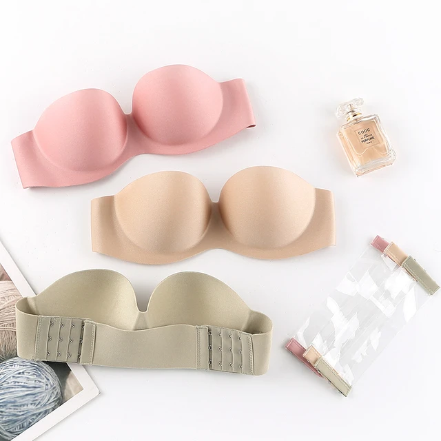 Sexy Strapless Bra Wireless One-Piece Breathable Corset Invisible