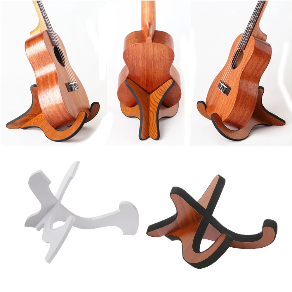 New Portable Wooden 3 Styles Foldable Holder Musical Strings Guitar