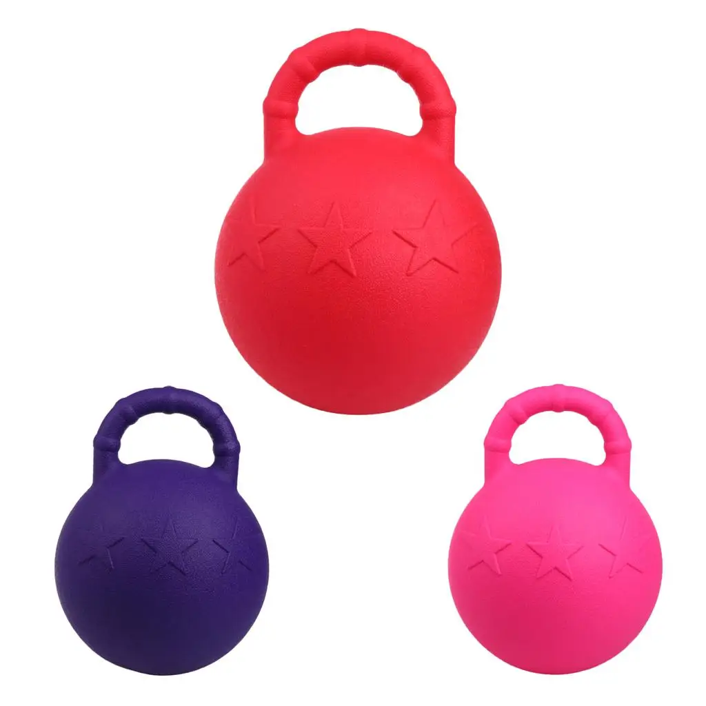 Heavy Duty Horse Chew Ball Rubber Equine Solid Game Ball 25/28cm Play Toys Fruit Scented for Horse Toy Game Ball Pet Joy Fun 6