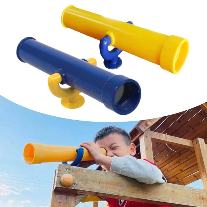 Outdoor Play Playsets Pirate Telescope for Kids Imaginative Playgrounds Adventure KXRE
