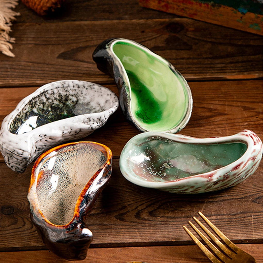 Ceramics Cold Dish Storage Tray Compact And Mini For Sauces And Dressings Dining Room Tableware