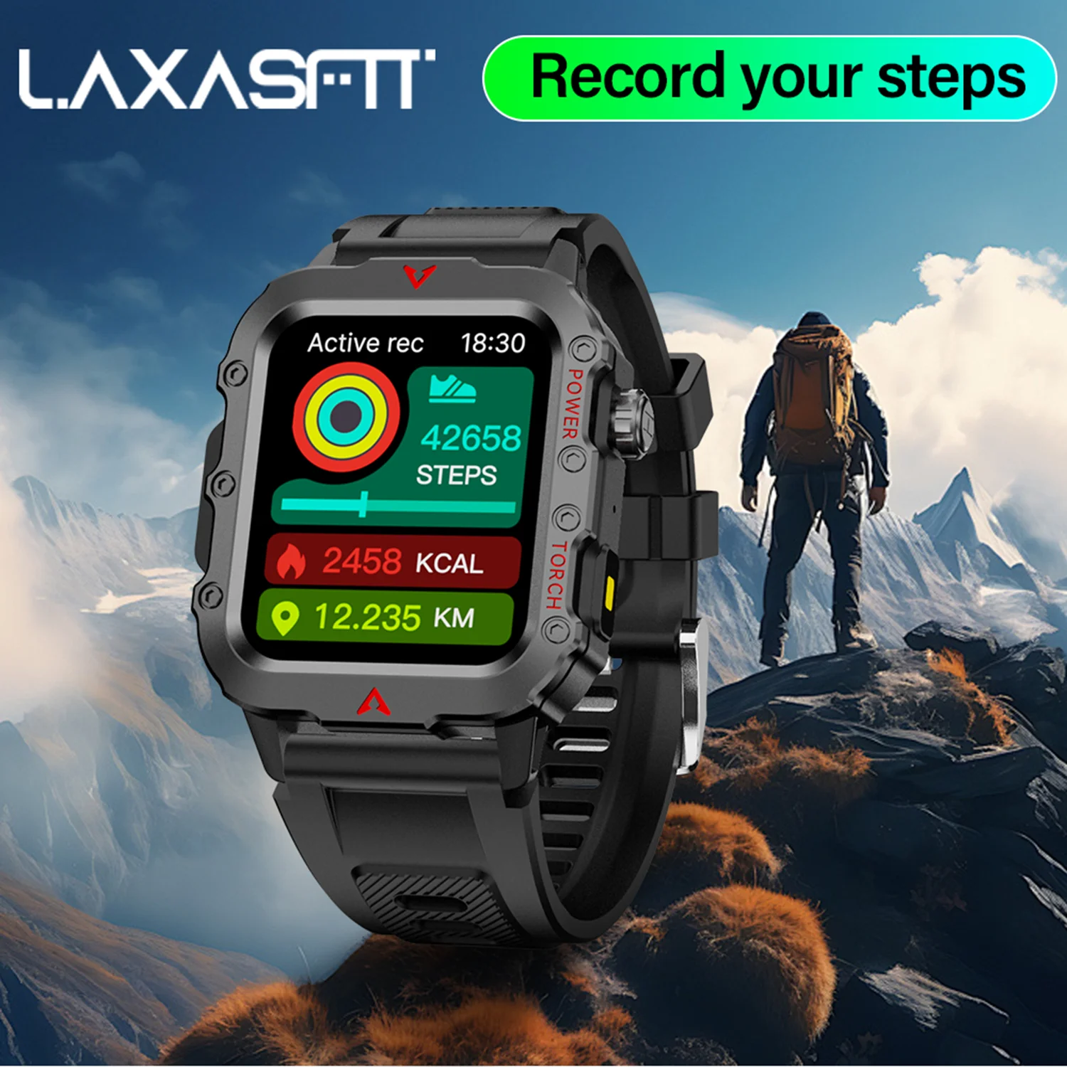 Montre Intelligente Q11 2025, Bluetooth, Lampe Torche LED, Autonomie 2 Jours