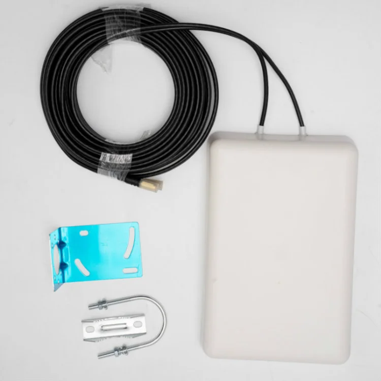 

Outdoor 4G LTE MIMO Antenna Dual Polarization Panel Directional External Antenne long distance high gain Panel Antenna