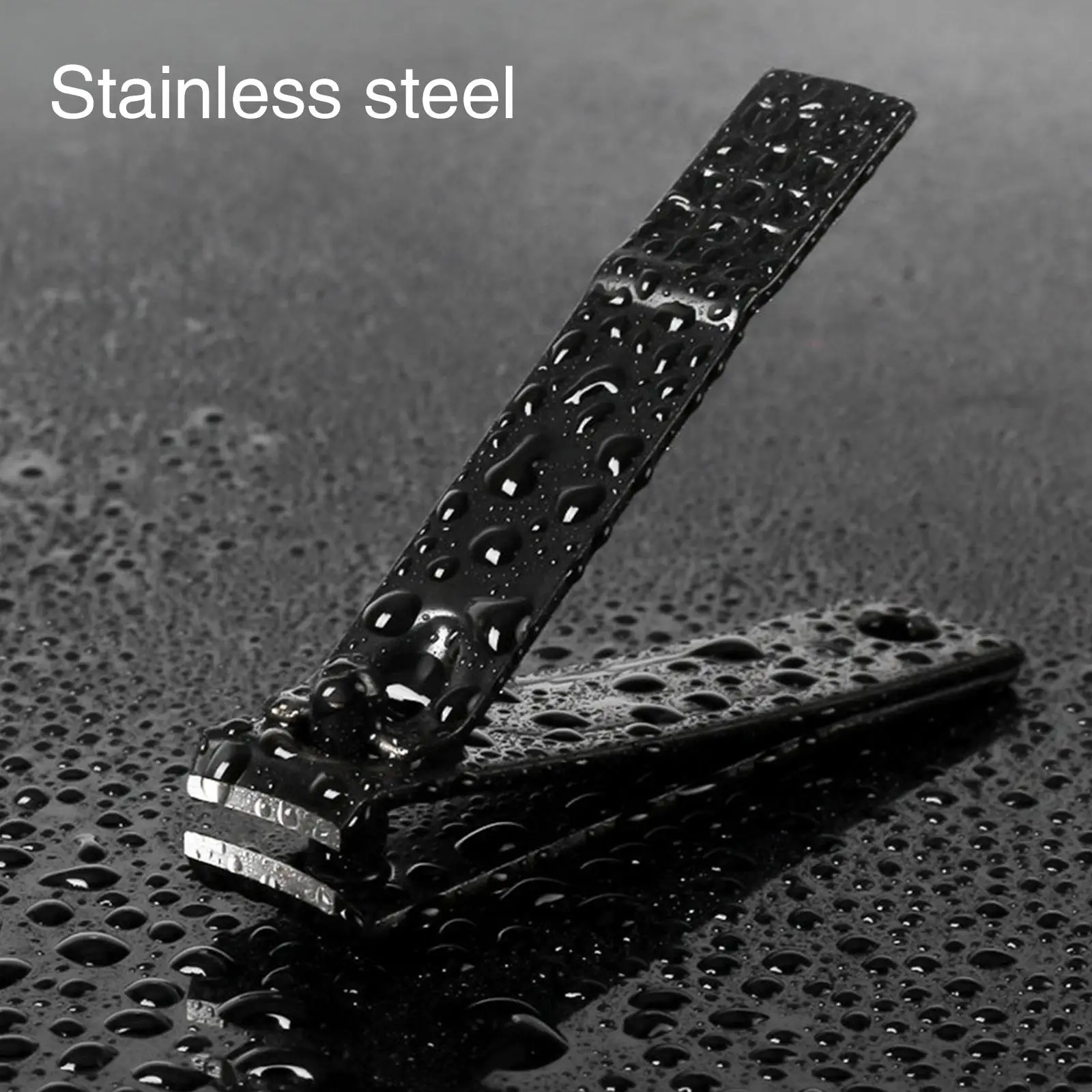 New 1pc Portable Large Nail Clippers Stainless Steel Trimmer Cutter Manicur Supplies Anti Tool Fingernail Tools Splash Nail U8K0 3