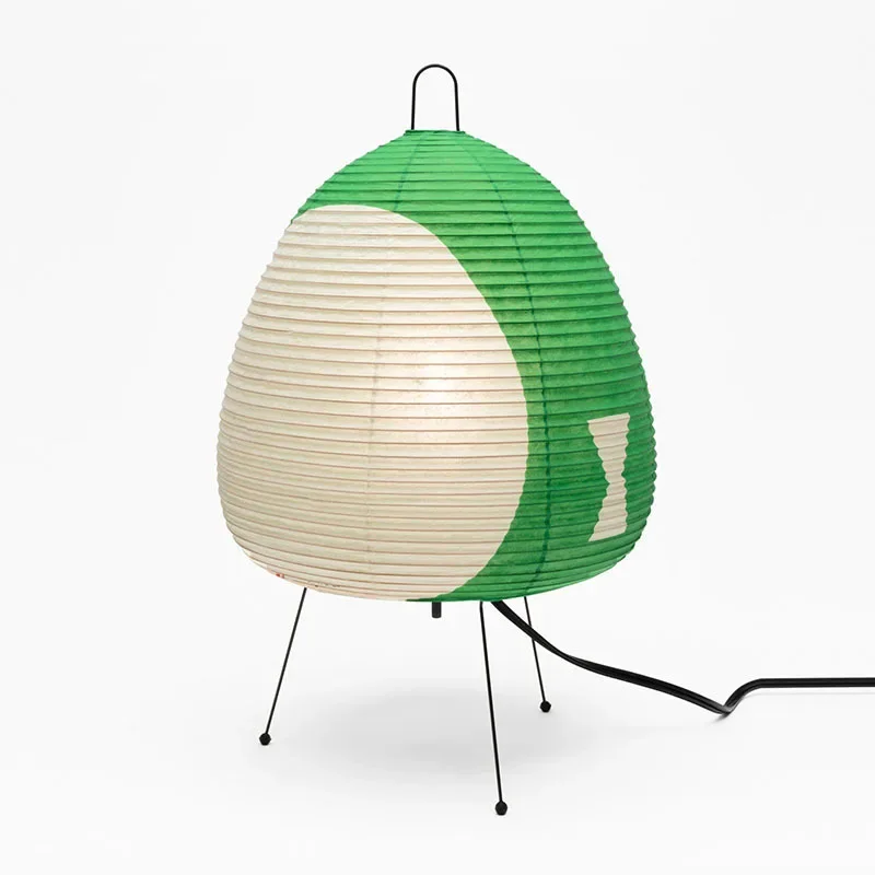 Фото Лампа Noguchi светодиодный современная японская рисовая настольная лампа минималистский для бара гостиной Кабинета декор для помещения дома Akari настольная лампа №3