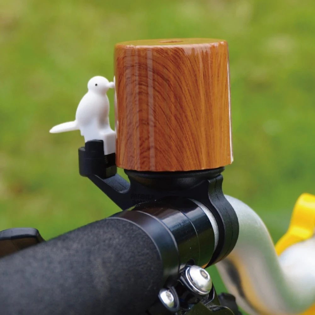 For 22.2-28MM Bicycle Bell Brass Woodpecker Bike Safety Warning Alarm Cycling Handlebar Bell Ring Bicycle Horn Cycling Accessory