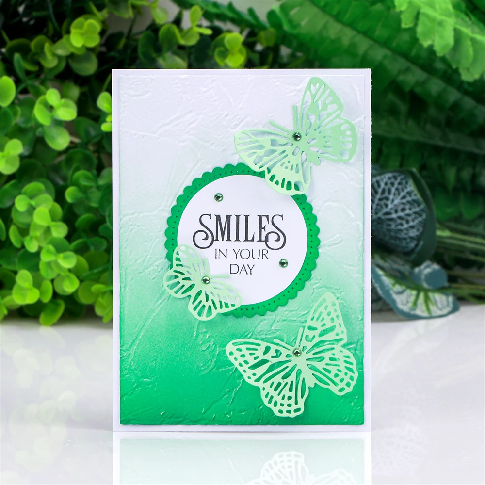 3D Textured Spring Leaves Background Embossing Folders for Card Making Template Folders DIY Scrapbooking Paper Craft Photo Album plastic embossing folder embossing folder