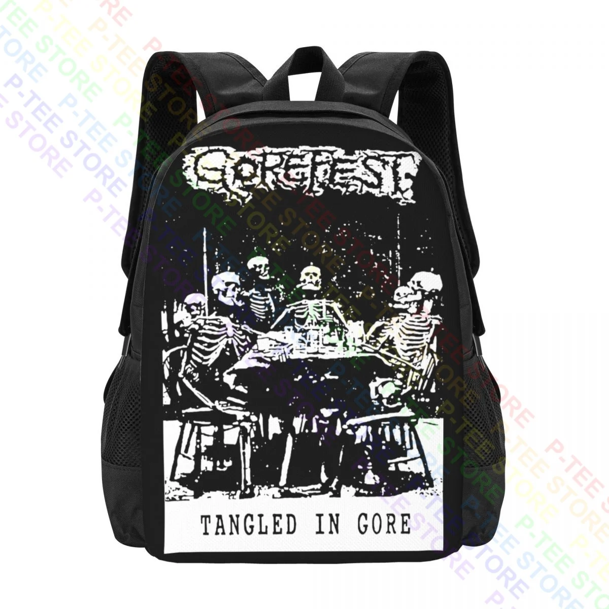Gorefest Death, металлический растворитель Napalm, теплый рюкзак, вместительные модные сумки для путешествий