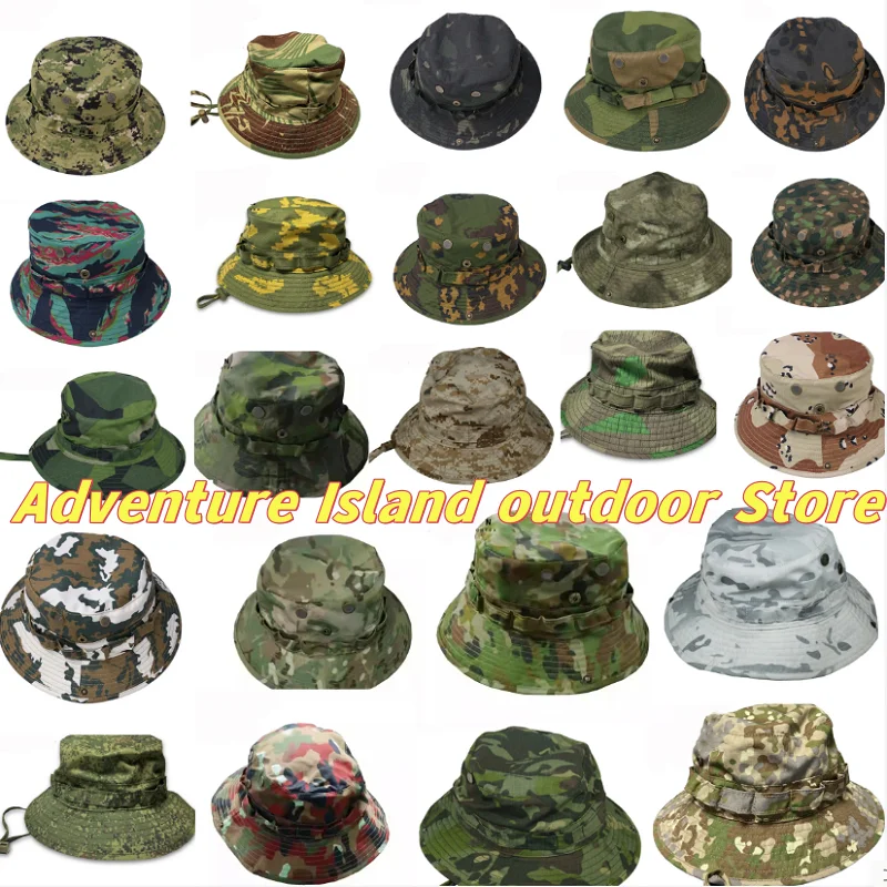 Outdoor-Men's Summer Breathable Sunscreen Big Head Circumference Fisherman Beni Hat