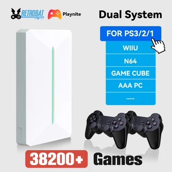 Retrobat&Playnite HDD da gioco retrò 38200+AAA PC e giochi retrò per console di gioco emulatore PS3/PS2/Switch/DC/WII/WIIU/NES/MAME