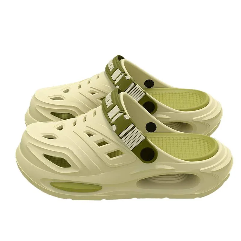 2026 FASHION anti slip, soft sole, wear-resistant cool slippers for wearing, thick sole breathable odor proof summer hole shoes 6