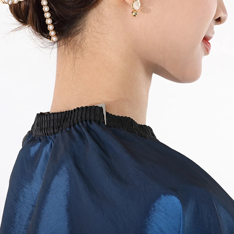 이발소 전용 방수 정전기 방지 이발 앞치마, 이발소 전용 케이프, 끈적거리지 않는 이발 도구, 테릴렌