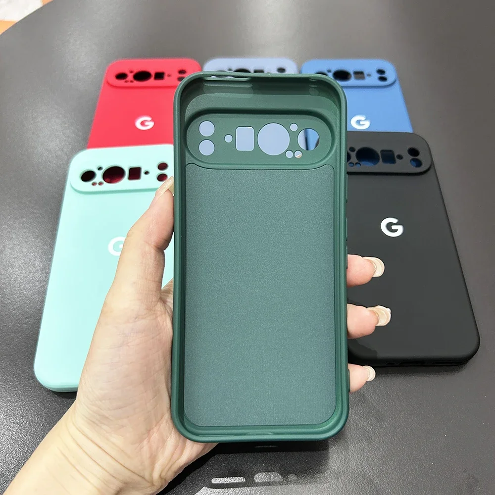 Liquid Silicone Shockproof Plain Case - Soft Protective Cover