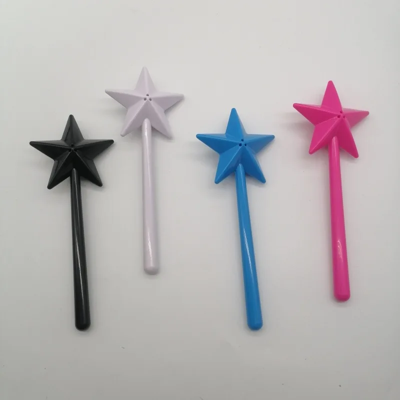 salt shaker salt pepper shakers Portable Salt Pepper Shakers Refillable Magical Star Wand Spice Dispenser Seasoning Shaker Set Kitchen & Dining BBQ Supplies