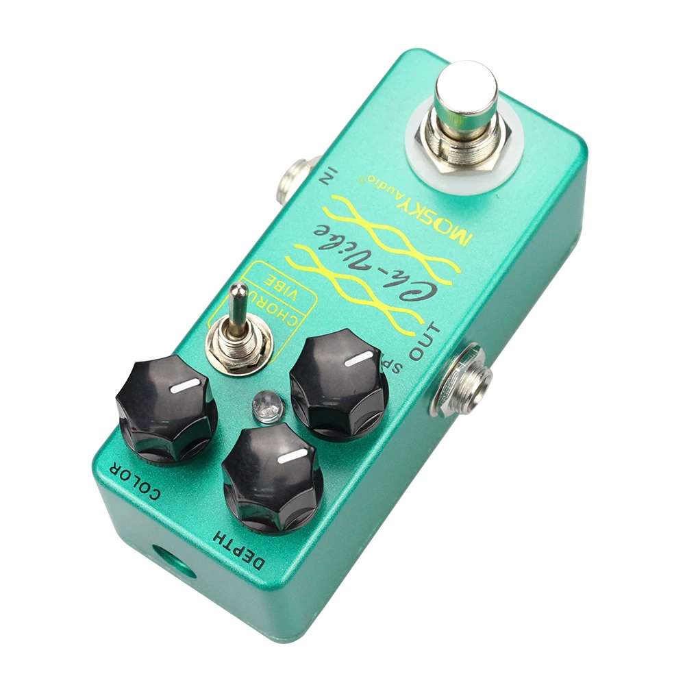 Moskyaudio Effects Processors Chorus Vibe Effect Pedals for Electric Guitar Kit Effects Pedal Guitar-Parts Pedals Synthesizer