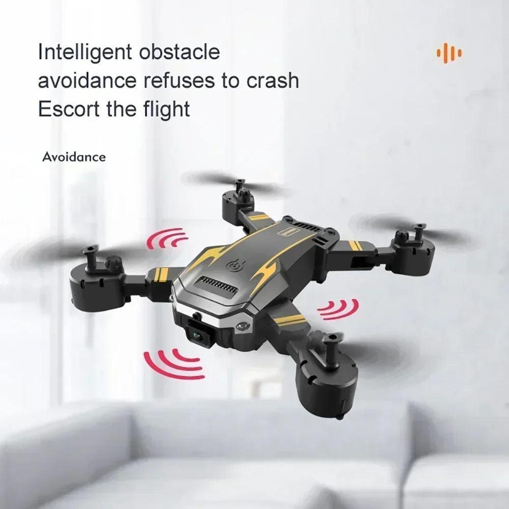 Drone Pro 6K Double Caméra avec GPS, Plie, pour Adulte