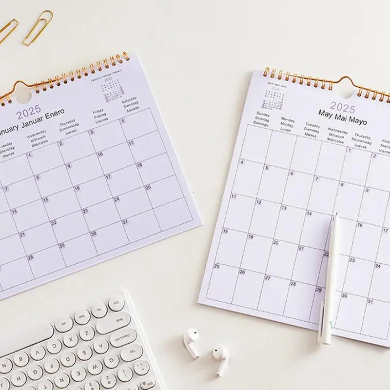 2025 Wall Calendar: Daily & Monthly Planner